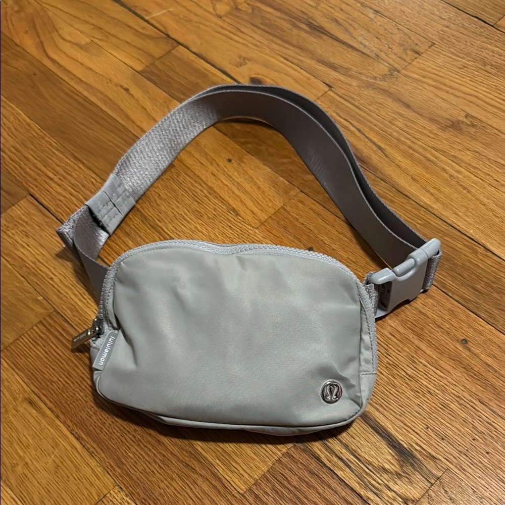 Gray Belt Bag